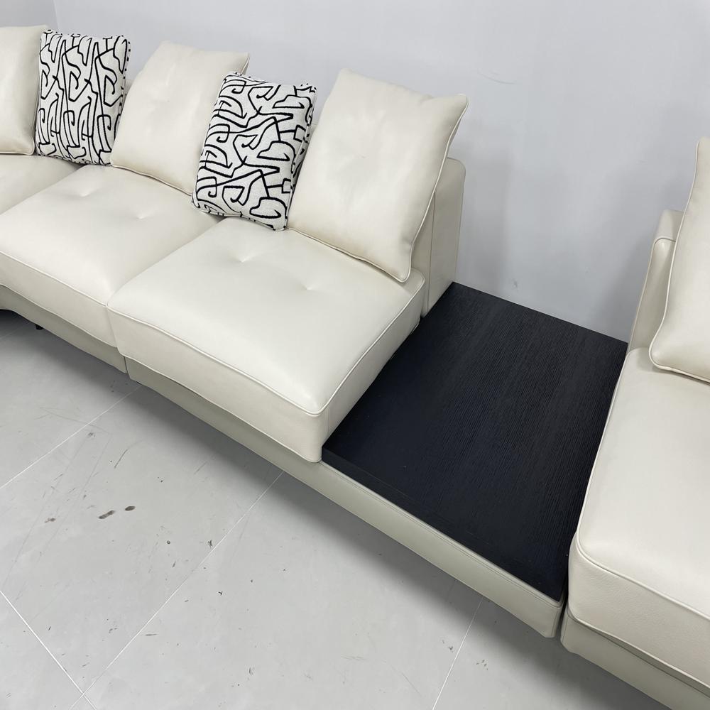 Luxury Curved Modular Sectional Large L-ShapedSofa 