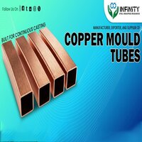 Continuous Casting Copper Mould Tube - Height: 100 Millimeter (mm)
