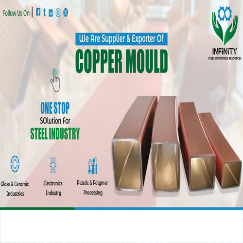 Billet Casting Mould Tube - Color: Copper