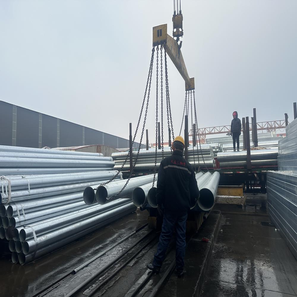 Widely Recognized Galvanized Carbon Steel CS Round 2 Inch 60.3MM ASTM A53 Gr.B Welded GI Galvanized Pipes