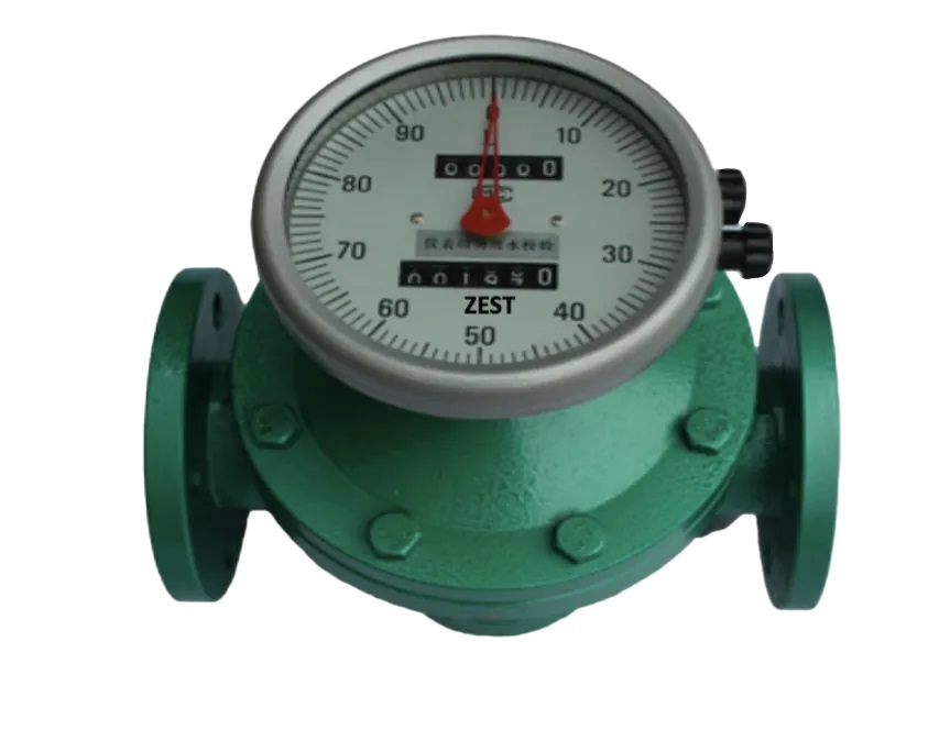 Analog Oval Gear Flow Meter
