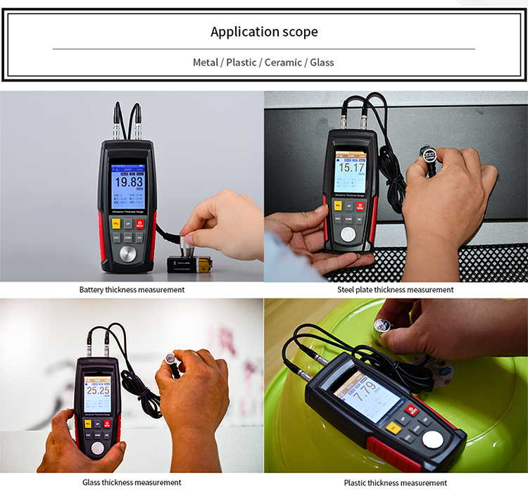 DIGITAL ULTRASONIC THICKNESS GAUGE KIRTI-UTG-300