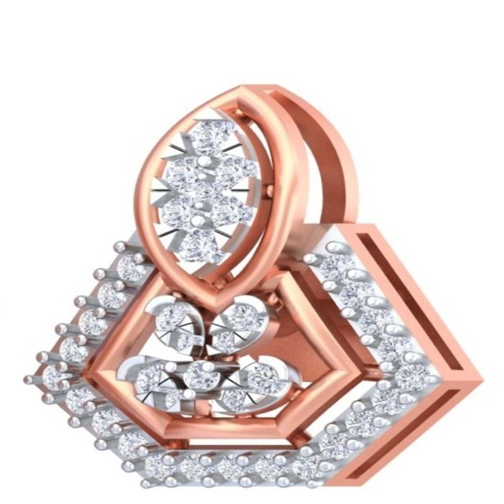 Geometric Marquise & Hexagon Hybrid Stud Earrings