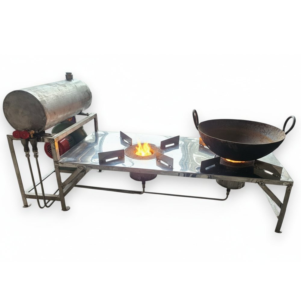 Stainless Steel Diesel Bhatti