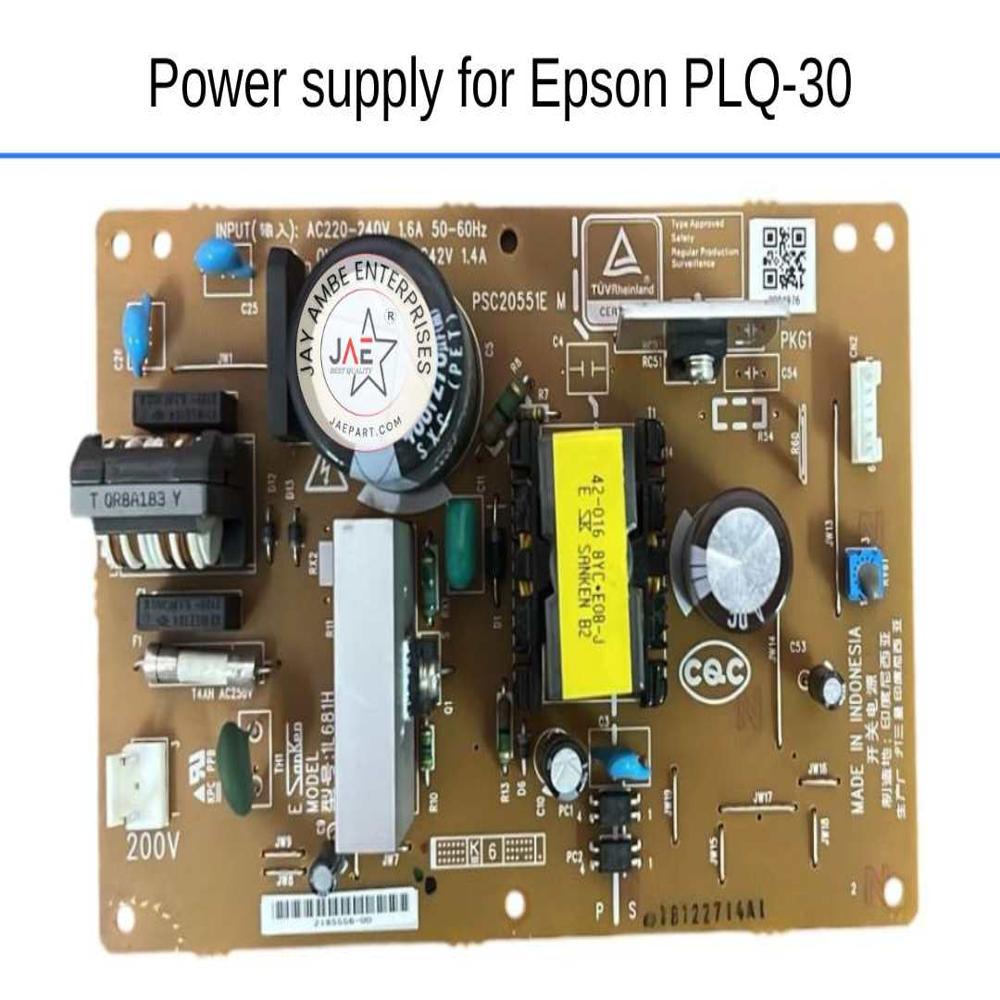 Epson PLQ30 Power Supply Board