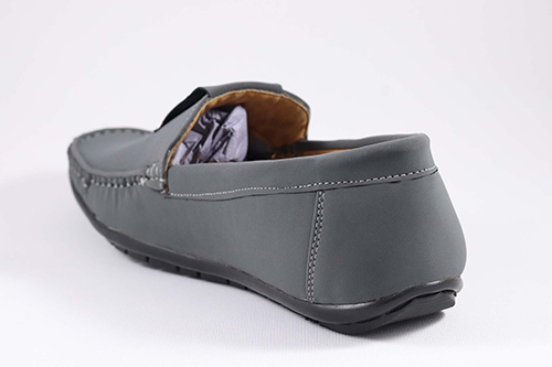 Grey Loafer Shoes