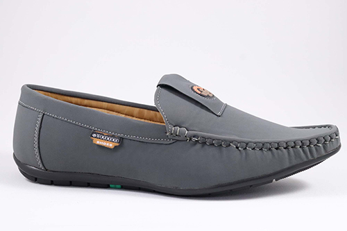 Grey Loafer Shoes