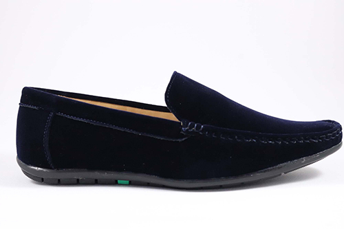 Navy Blue Loafer Shoes
