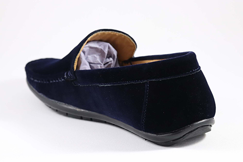 Navy Blue Loafer Shoes