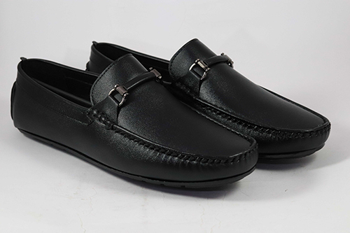 701 Black Loafer Shoes
