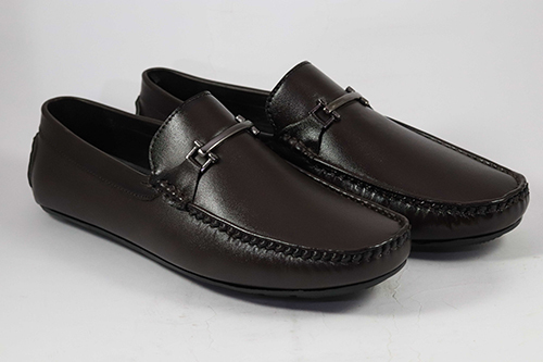 702 Brown Loafer Shoes