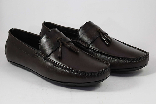 703 Brown Loafer Shoes