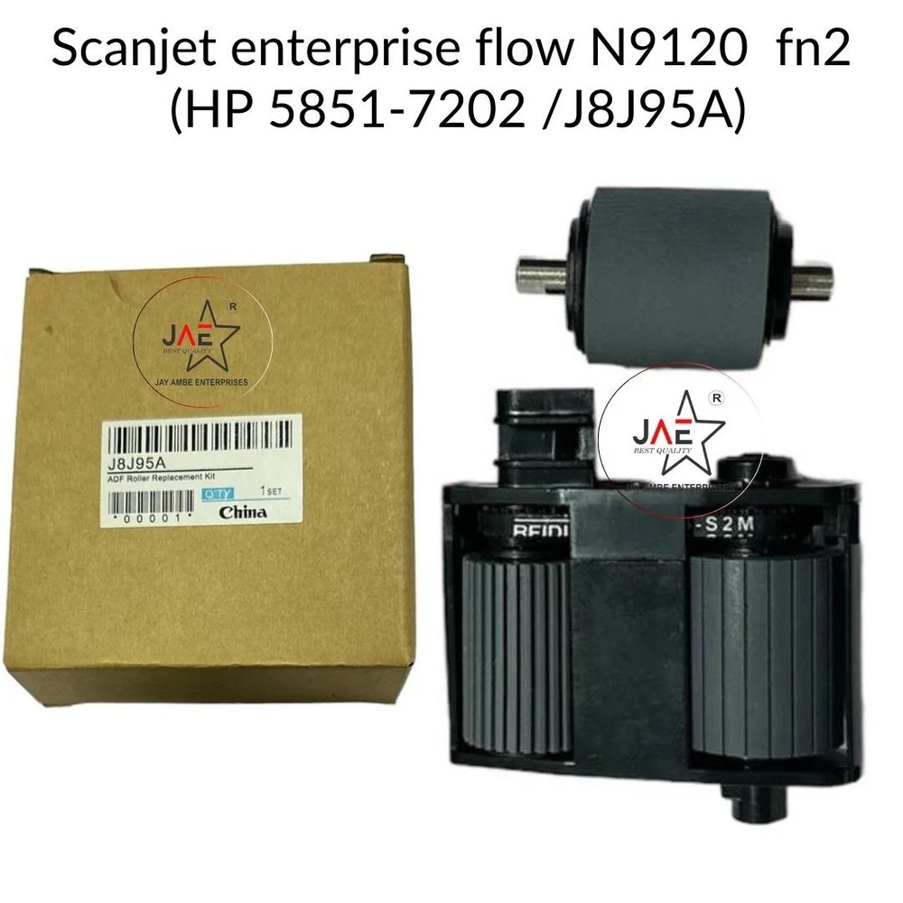 HP ScanJet Enterprise Flow N9120 fn2 Paper Pickup Roller /Replacement Kit ( 5851-7202 / J8J95A)