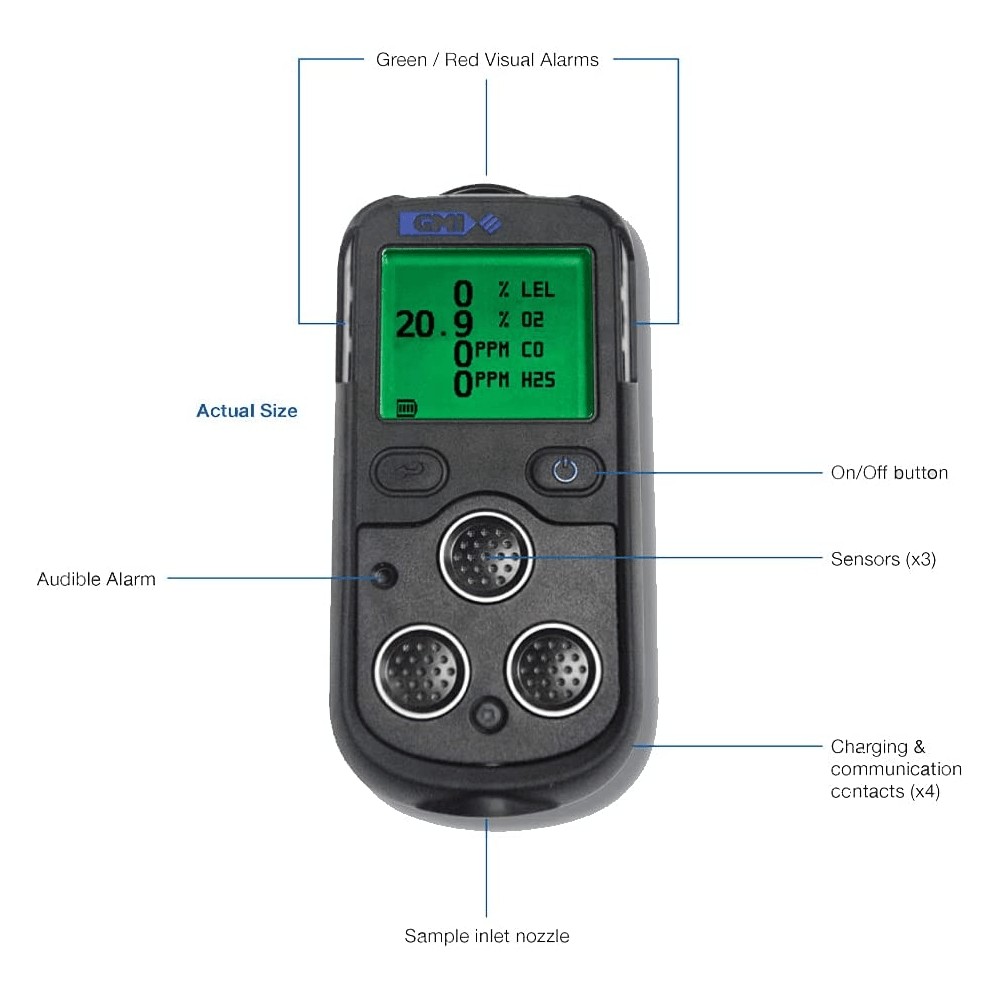 Ps200 Portable Multi Gas Detector - Application: Industrial