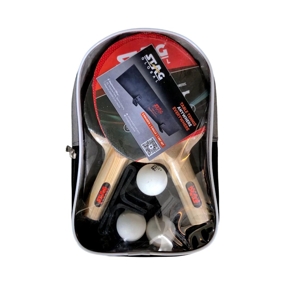 STAG ANYWHERE EVERYWHERE TABLE TENNIS KIT WITH PLAY ANYWHERE NET
