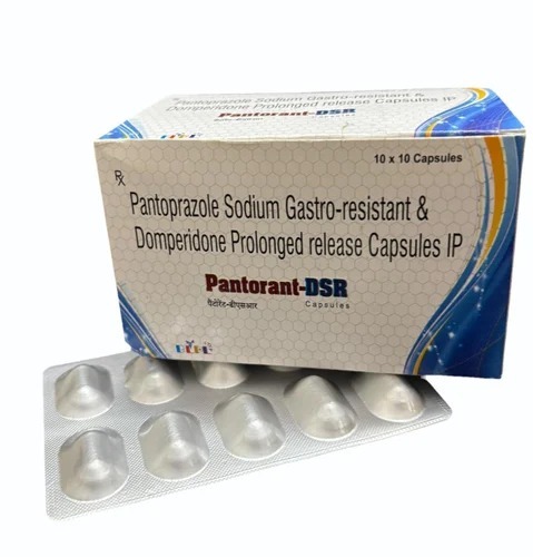 Pantoprazole Sodium Domperidone Prolonged Release Capsules