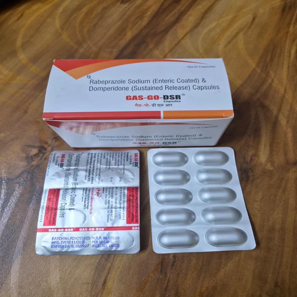 Pantoprazole Sodium Domperidone Prolonged Release Capsules