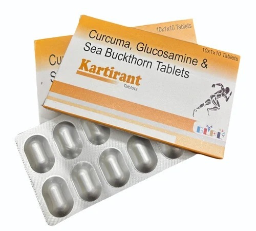 Curcumin 500mg , Glucosamine 750mg , Sea Buckthorn 250mgTablets