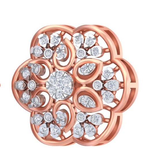 Floral Lattice Studs