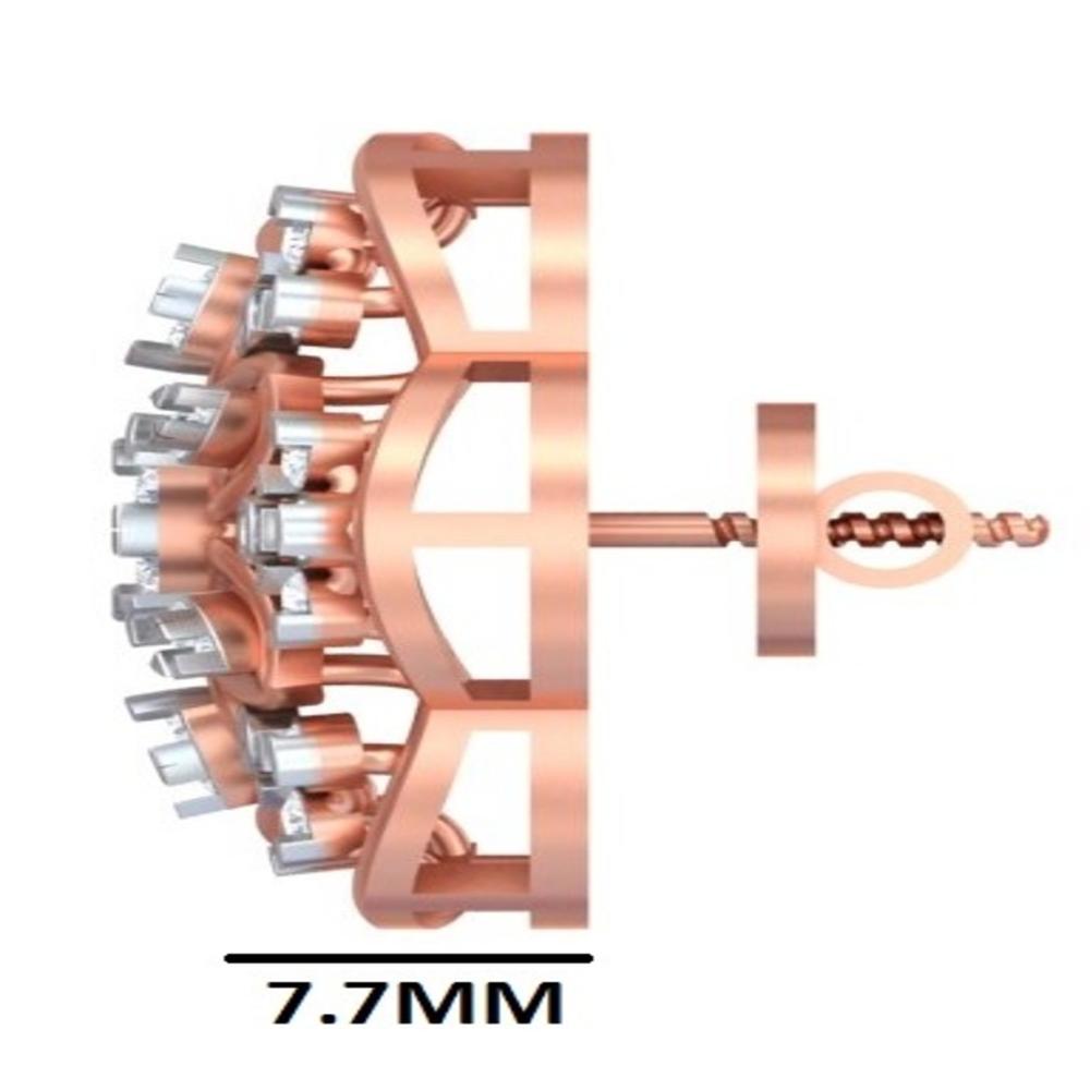 Floral Lattice Studs