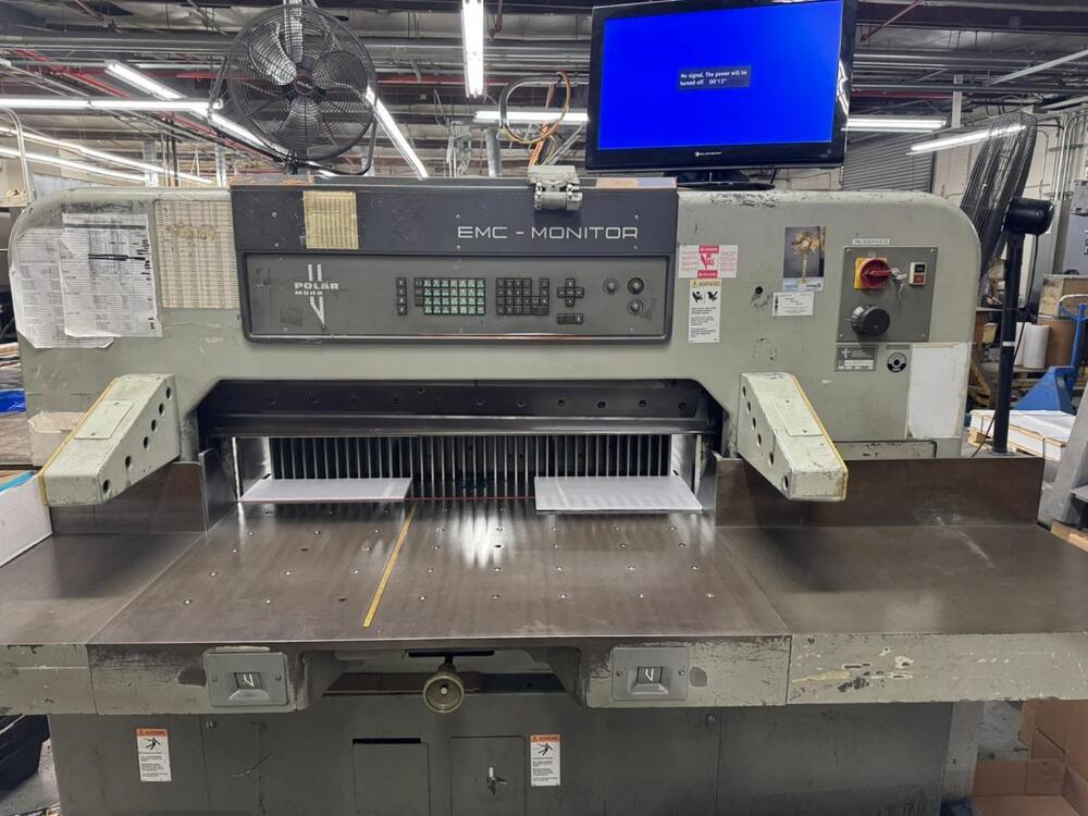 1988 Polar 115 Emc Mon Monitor Cutting Machine - Cutting Area: 1150 X 1150 Mm
