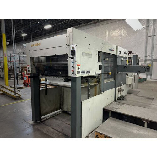 1991 Bobst SP 102 E Automatic Die Cutting Machine