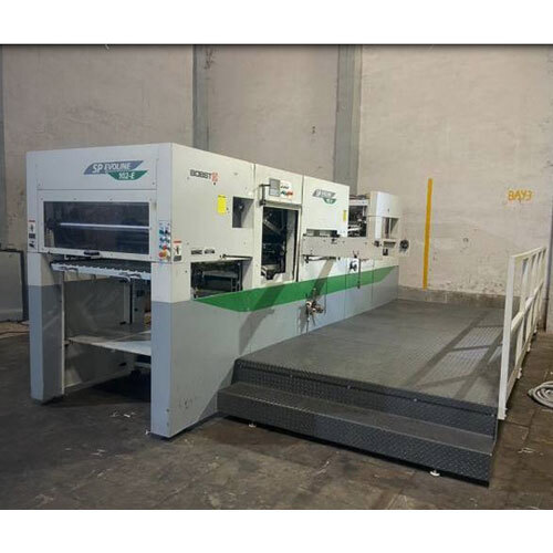 2003 Bobst Sp Evoline 102 Eii Automatic Die Cutting Machine - Application: Folding Cartons
