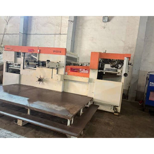 2002 Bobst Sp102 Eii Automatic Die Cutting Machine - Application: Folding Carton Packaging