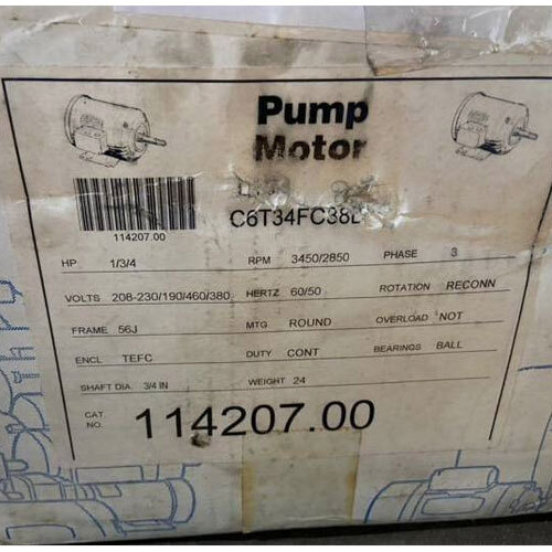 Pump Motor Gallus EM 280 (New)