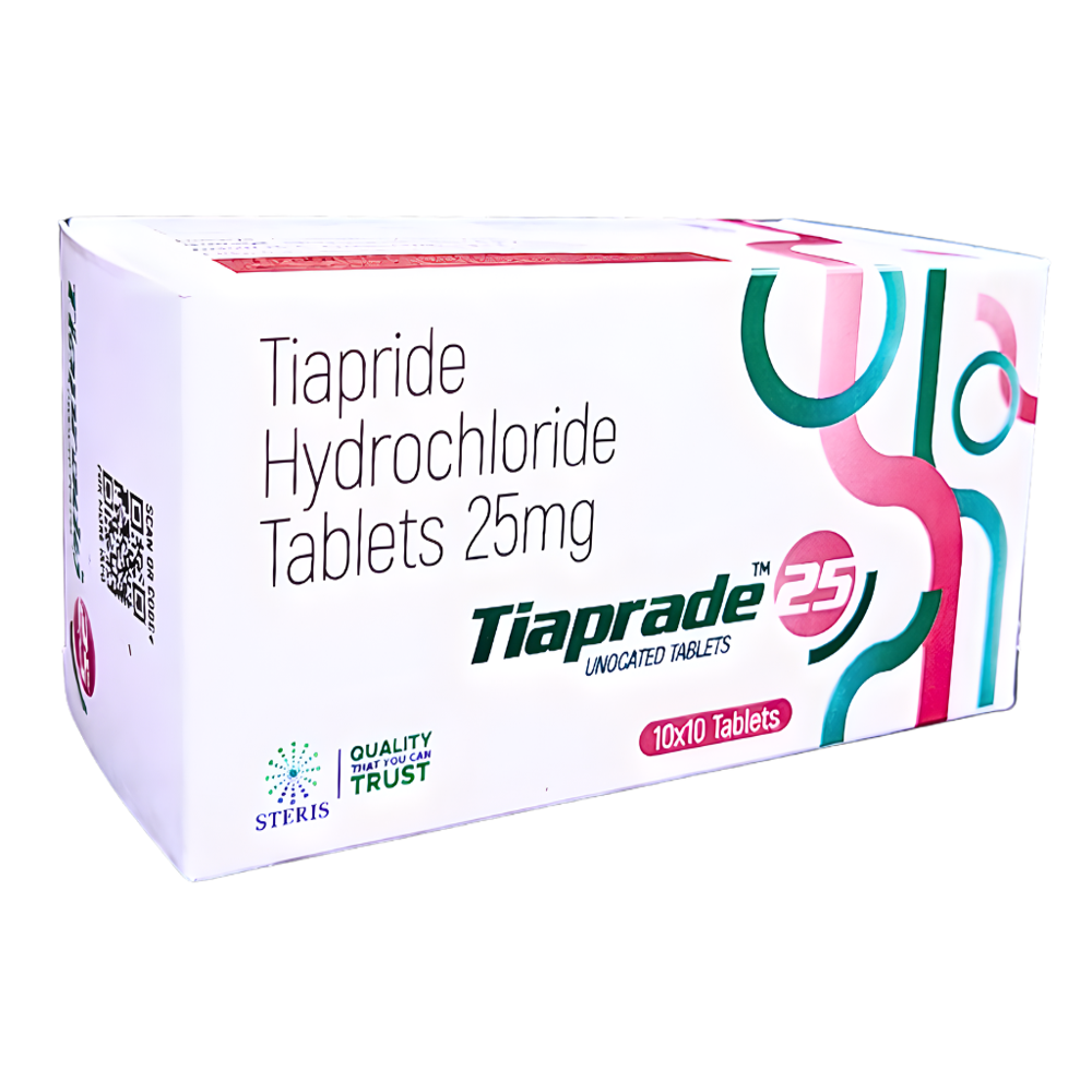 Tiapride Hydrochloride Tablets 25 mg