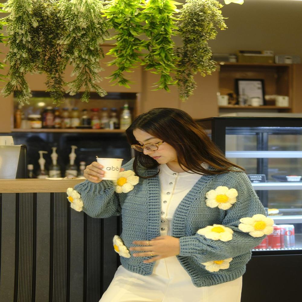 Croatia Daisy Cardigan