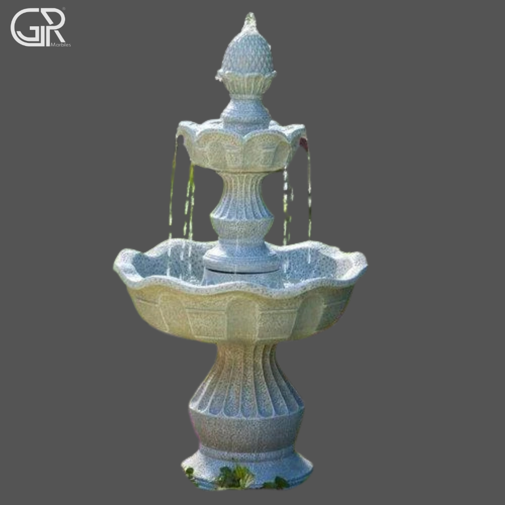 stylish carving marble water fountain