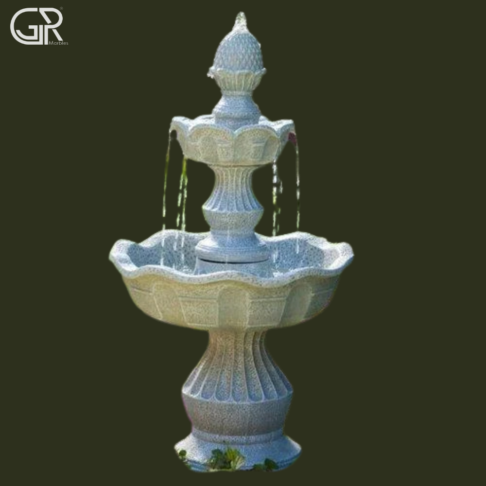 stylish carving marble water fountain