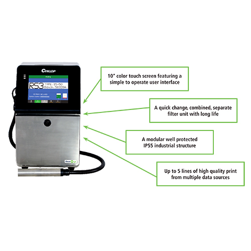 Continuous Inkjet Printer Model CM 750
