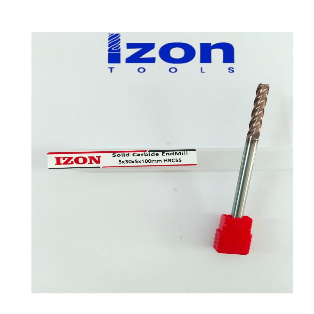 DIA-5X100L LONG SERIES CARBIDE ENDMILL(55 HRC)