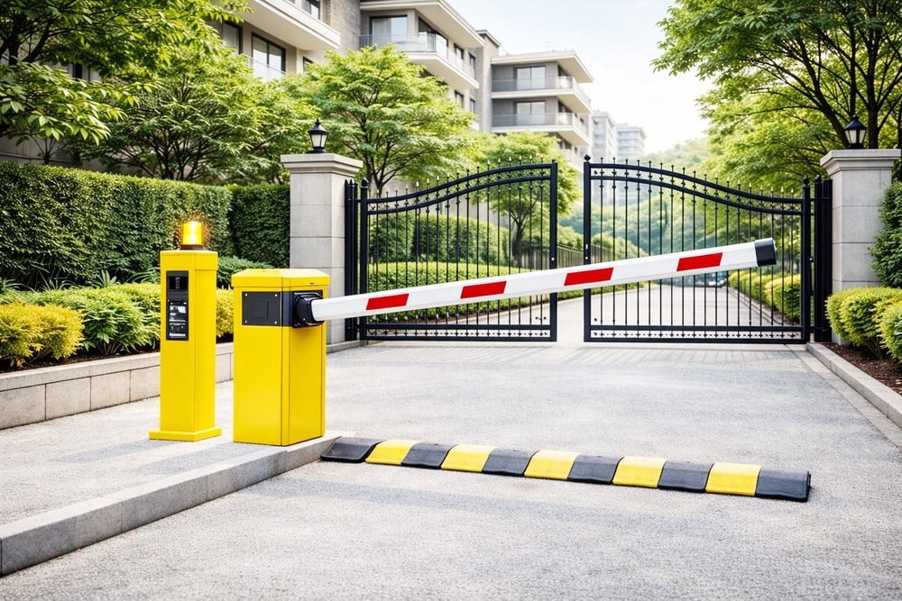 Electrically Operated Boom Barrier
