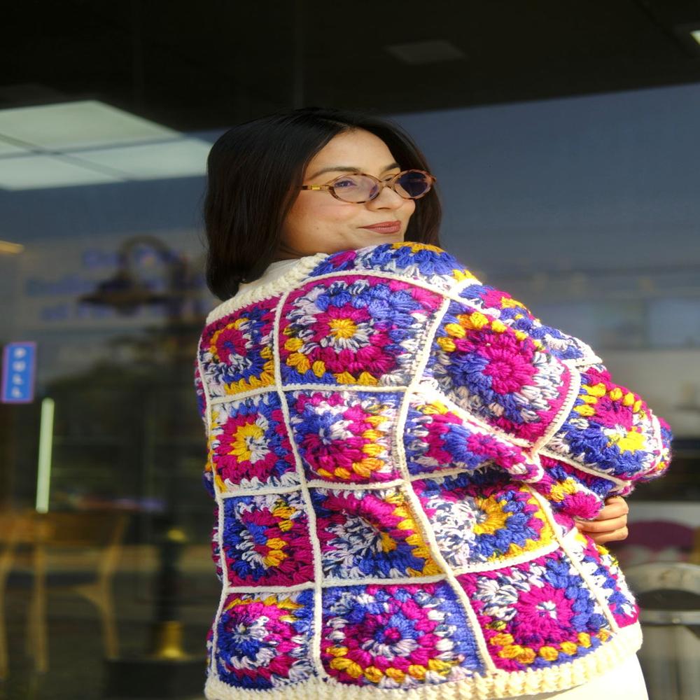 Danish Granny Square Cardigan
