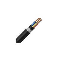 Screened Braided Flexible Cable - Tinned Copper Multi-core, Grey Pvc, 0.5-2.5 Sq.mm, 85% Shield Coverage | Flexible, Flame Retardant, Emi/rfi Shielded, Optional Galvanized Steel Armor
