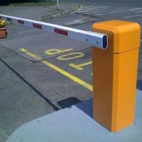 Drop Barrier Gate - Color: Orange