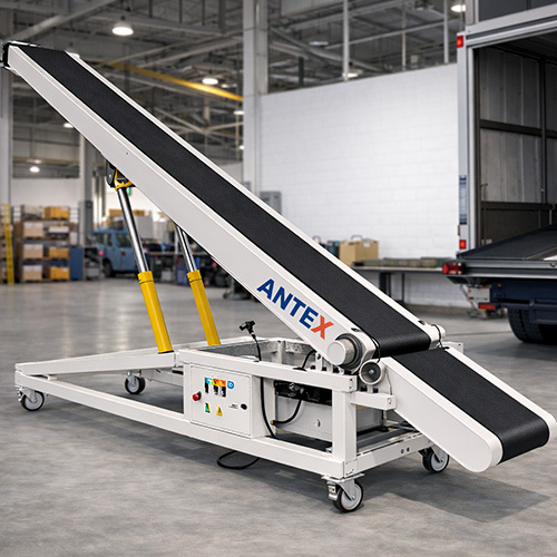 Truck Loading And Unloading Conveyor