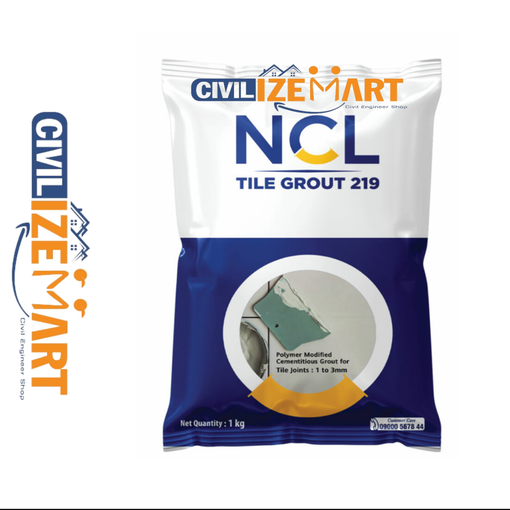 Ncl Tile Grout 219 Tile Adhesive - Color: White Or Grey