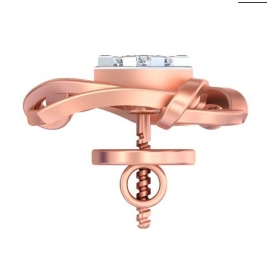 Trillion Vortex Studs Earrings