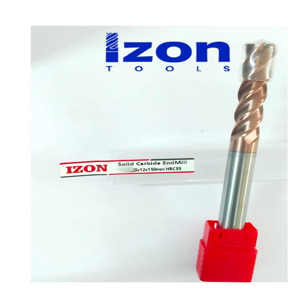 DIA-12X150L LONG SERIES CARBIDE ENDMILL(55 HRC)