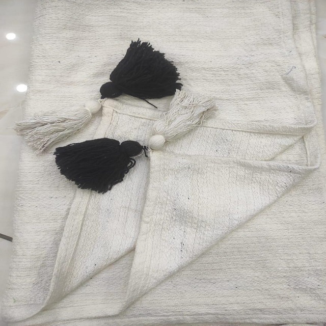 Polyester Cotton Throws - Cotton Material, 315 Grams, Available In All Colors | Dobby Style, Woven Technique For Bed, Sofa, Couch, Drape Use