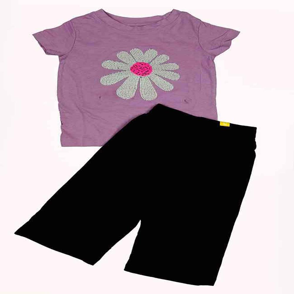 G22176 Girls Sequinned 2 Pcs Sets - Color: Multi