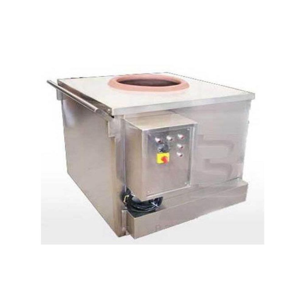 Stainless Steel Gas Tandoor For Commercial Kitchen And Fast Cooking - Color: White