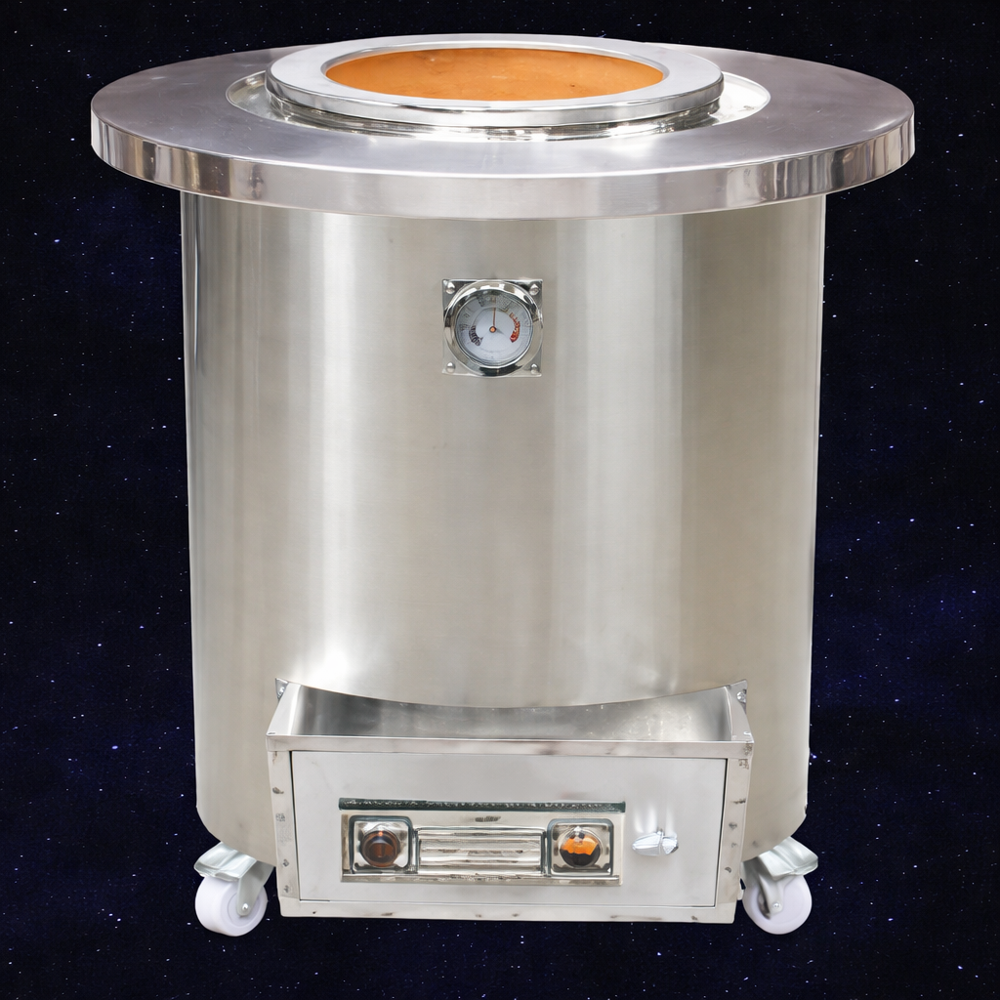 Stainless Steel Gas Tandoor for Commercial Kitchen and Fast Cooking
