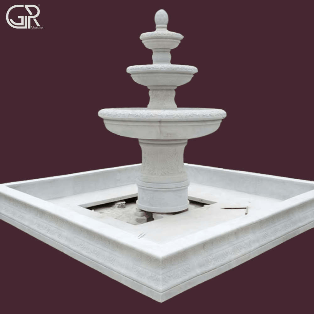 marble garden fountain