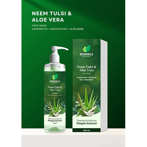 Neem Tulsi And Aloe Vera Face Wash