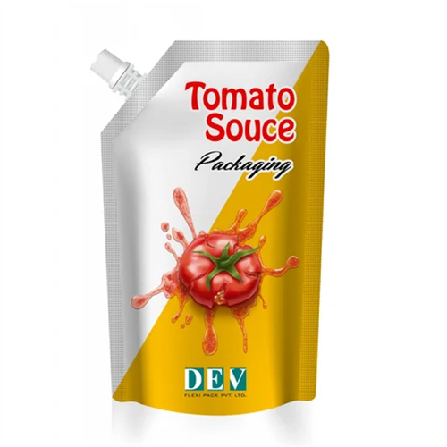 Tomato Ketchup Spout Pouch